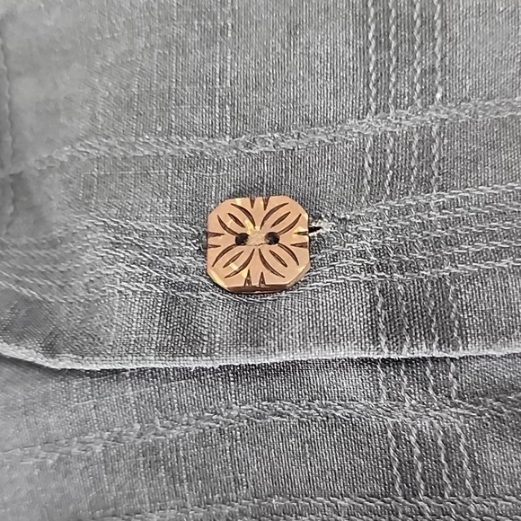 Jamaica Jaxx Authentic Island Style Short Sleeve Button Down Shirt - Picture 6 of 10